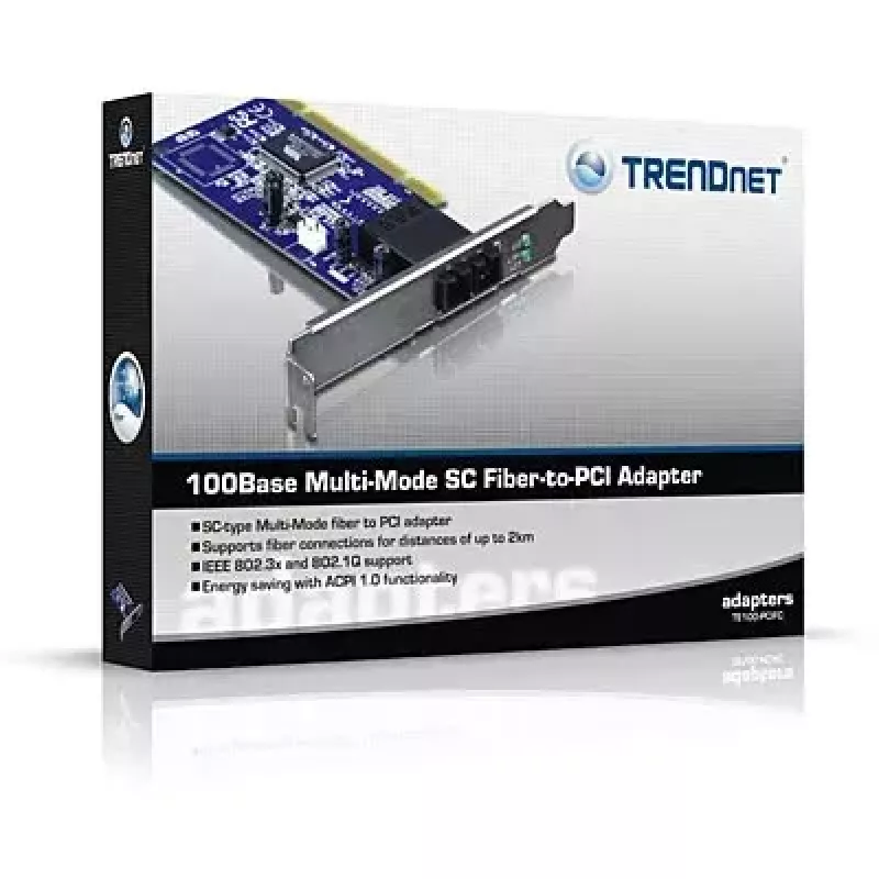 Fiber-PCI-Karte Trendnet TE100-PCIFC 100Base Multi-Mode SC