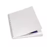 GBC LinenWeave Bindungsdeckel 250g/m² A4 Weiß (100), A4, Weiß, 100 St.