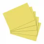 Karteikarte Herlitz 10837136 Gelb A5 100 Stück