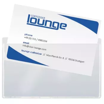 Kartentasche Sigel VZ115 Transparent