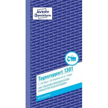 Buchhaltungsformular/Buch AVERY 1301 50 Seiten