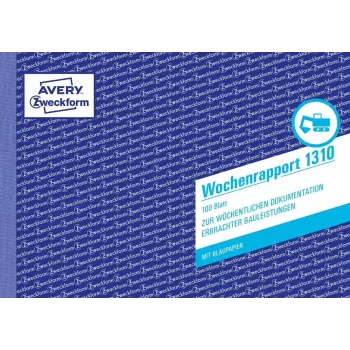 Buchhaltungsformularbuch A5 Avery 1310