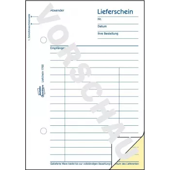 Buchhaltungsformularbuch A6 Avery 1722