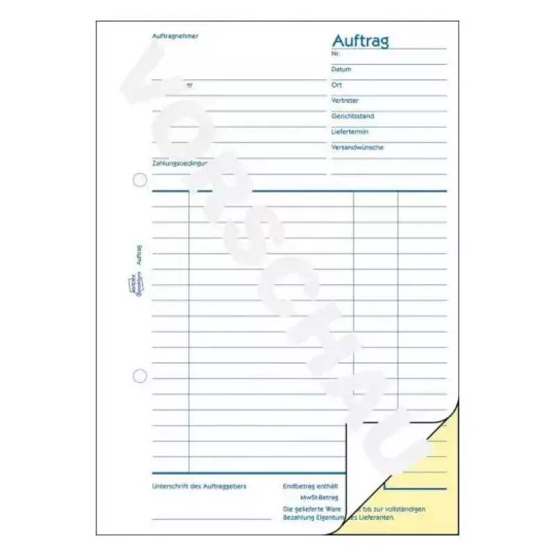 Geschäftsformular Avery 1725