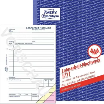 Geschäftsformular Avery 1771