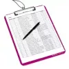Klemmbrett Kunststoff Herlitz 11226404 Rot