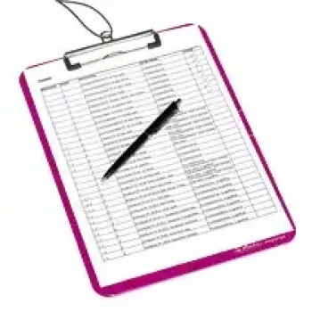 Klemmbrett Kunststoff Herlitz 11226404 Rot