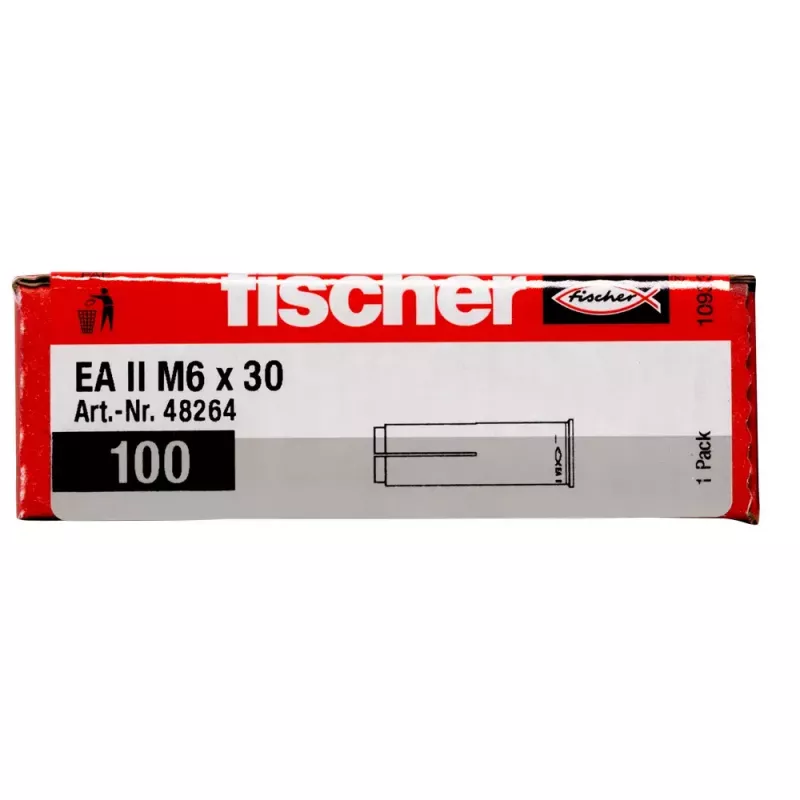 Anchor Fischer EA II M6 100 Stück 30 mm