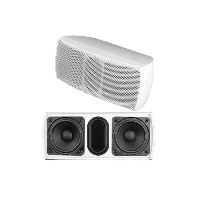 Full range loudspeaker Omnitronic 11036907 White Wired 15 W