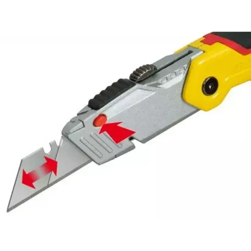 Cuttermesser Stanley 0-10-825 Schwarz Metallic Gelb 14 cm Klinge