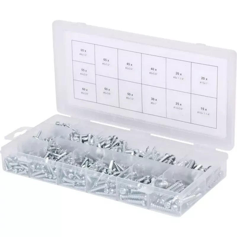 Schrauben-/Bolzensatz KS Tools 970.0420 550 Stück ISO 7049 680 g