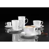 Cup Single Snap von R&B BIANCO Weiß Cappuccino 0,3L