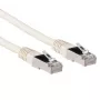ACT Ivory 7 meter LSZH SFTP CAT6A Patchkabel mit RJ45-Steckern