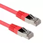ACT rot 3 Meter LSZH SFTP CAT6A Patchkabel mit RJ45-Steckern