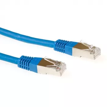 ACT Blue 7 meter LSZH SFTP CAT6A Patchkabel mit RJ45-Steckern