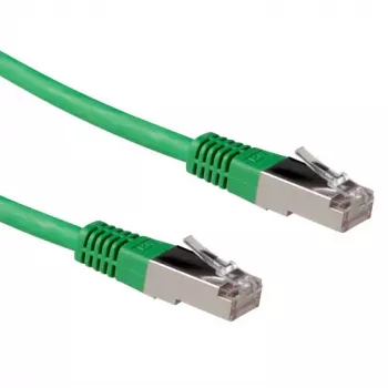 ACT Grün 3 m LSZH S/FTP CAT6A Patchkabel mit RJ45-Steckern