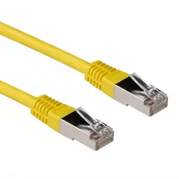 ACT Gelb 7 Meter LSZH SFTP CAT6A Patchkabel mit RJ45-Steckern
