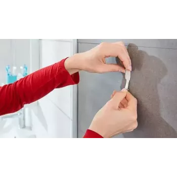 Handtuchhaken TESA 59782-00000 Indoor Weiß 3 Stück