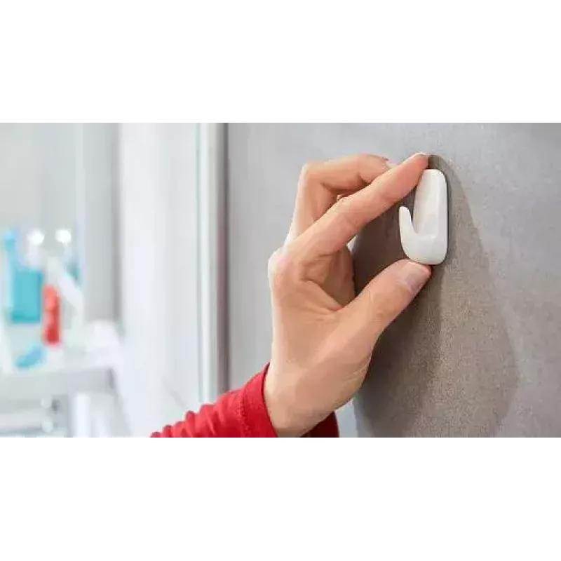Handtuchhaken TESA 59782-00000 Indoor Weiß 3 Stück
