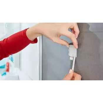 Handtuchhaken TESA 59785-00000 Indoor Edelstahl Weiß