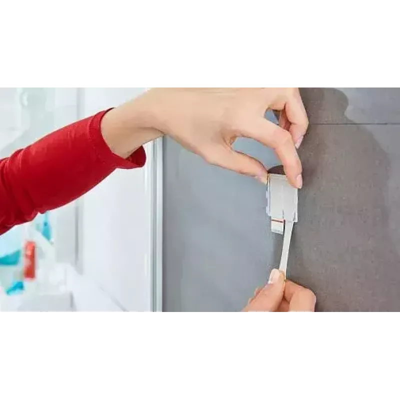 Handtuchhaken TESA 59785-00000 Indoor Edelstahl Weiß