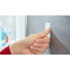 Handtuchhaken TESA 59785-00000 Indoor Edelstahl Weiß