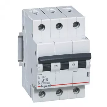 Leitungsschutzschalter Legrand 419169 B16A 3P 6kA – 16 A, 3-polig, 6 kA Ausschaltvermögen