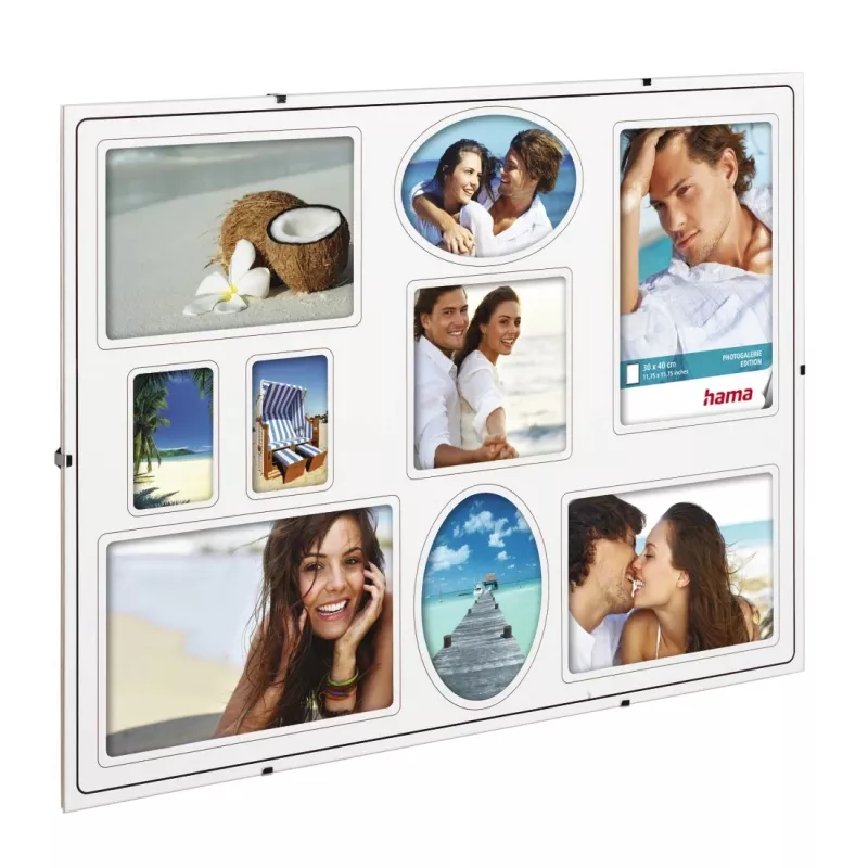 Multi-Bilderrahmen Hama Clip-Fix Transparent 300x400mm