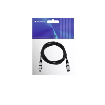 Audiokabel XLR 3-Pin Omnitronic 3022047N 3 m Schwarz