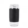 EMSA N20803 Teebecher, 420 ml, Schwarz, mit Siebeinsatz