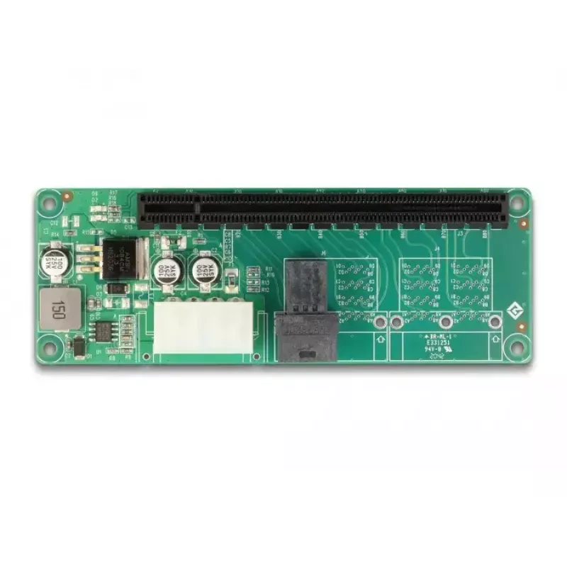 DeLOCK Konverter 1 x SFF-8643 zu PCIe x16 Host-Schnittstelle PCIe Ausgangsschnittstelle SFF-8643