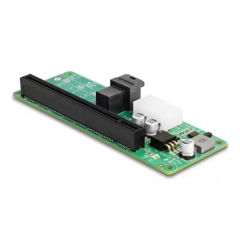 DeLOCK Konverter 1 x SFF-8643 zu PCIe x16 Host-Schnittstelle PCIe Ausgangsschnittstelle SFF-8643