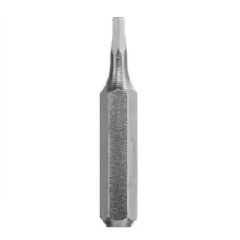 Schraubendreher-Bitsatz KWB 128440 — 5 Stück, Sechskant-Aufsätze (imperial), metrische Größen 0,7, 0,9, 1,3, 1,5, 2 mm, 28 mm Länge