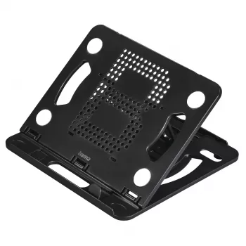 Laptop-Ständer Hama Rotation 39,1 cm 360° drehbar Schwarz