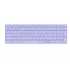 Kabellose Tastatur Rapoo E9700M QWERTZ Deutsch Flieder RF Bluetooth