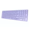 Kabellose Tastatur Rapoo E9700M QWERTZ Deutsch Flieder RF Bluetooth