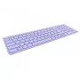 Kabellose Tastatur Rapoo E9700M QWERTZ Deutsch Flieder RF Bluetooth