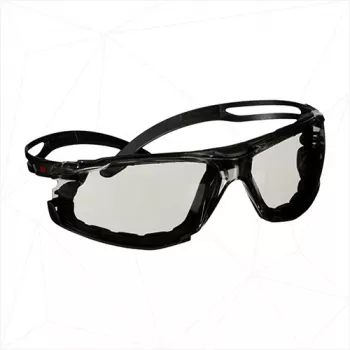 3M SecureFit 500 Series Schutzbrille Kunststoff Schwarz