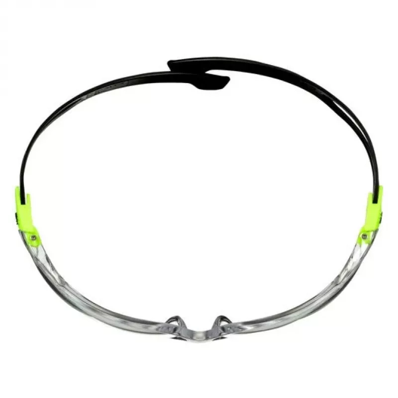 3M SF501SGAF-GRN-EU Schutzbrille Polycarbonat (PC) Schwarz, Grün