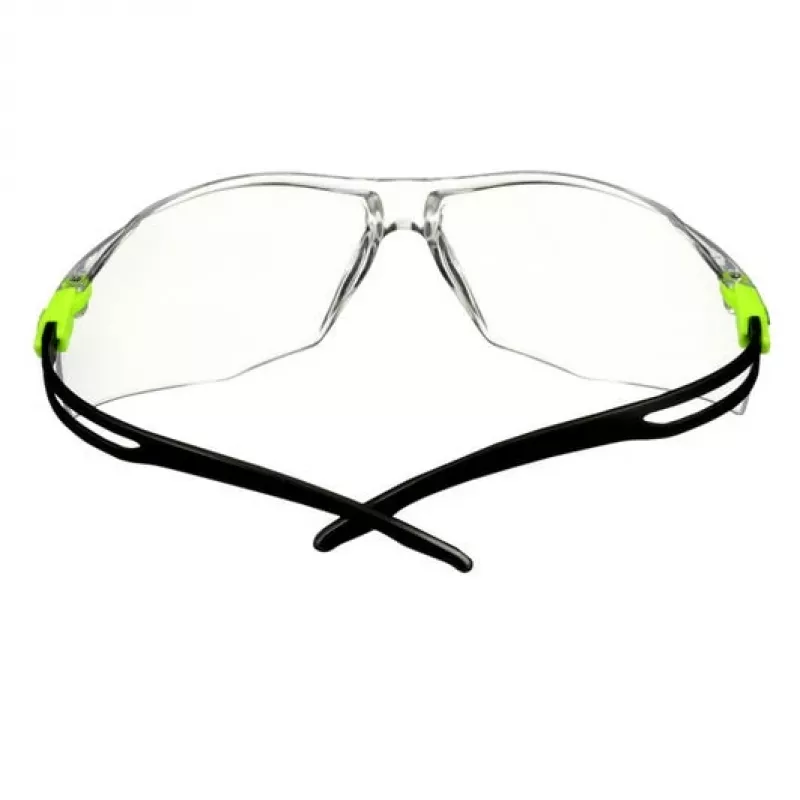 3M SF501SGAF-GRN-EU Schutzbrille Polycarbonat (PC) Schwarz, Grün