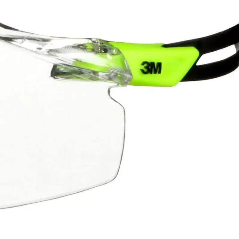3M SF501SGAF-GRN-EU Schutzbrille Polycarbonat (PC) Schwarz, Grün