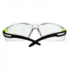 3M SF501SGAF-GRN-EU Schutzbrille Polycarbonat (PC) Schwarz, Grün