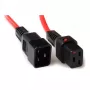 ACT Powercord C19 IEC Lock C20 rot 2 m 16 A 230 V