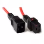 ACT Powercord C19 IEC Lock - C20 rot 1 m, PC1401