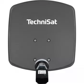 Satellitenantenne TECHNIVOLT DIGIDISH 33 — Aluminium, 33 cm, Gewinn 30 dBi, Grau