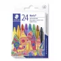 Wachsmalstifte Staedtler 220 08 C24, sortierte Farben, 24 Stück
