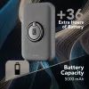 Cellularline Wireless Power Bank MAG 5000 Tragbarer Ladegerät kompatibel mit dem MagSafe-System