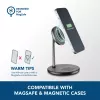 Cellularline Mag Duo Wireless Charger 2-in-1 kabellose Ladestation für Apple-Geräte