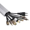 Hama 00220986 Kabel-Organizer Universal Kabelkanal Silber 1 Stück