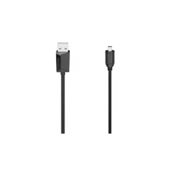 USB-Kabel Hama 00074261 1,5 m Mini-USB B USB-A USB 2.0 Schwarz